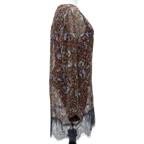 Soft Surroundings Women's Sheer Floral Tunic With Tank Top Size Medium - Picture 4 of 11